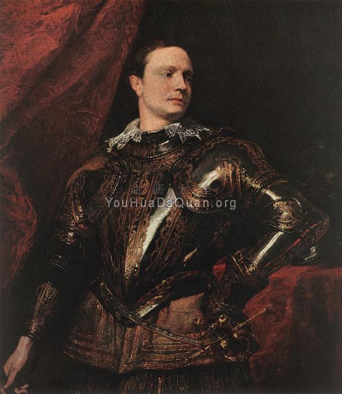 Portrait of a Young General - 安东尼·凡·戴克